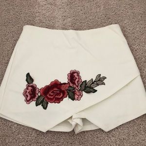 White skort